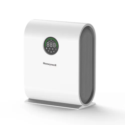 Honeywell Air Touch V5 Air Purifier with 4-stage filtration, Covers 589 sq.ft, H13 HEPA Filter, WiFi App and Voice Control (White)