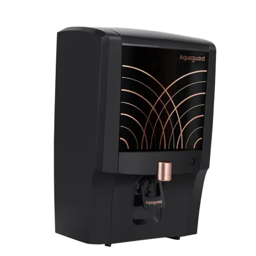 Eureka Forbes Aquaguard Enhance NXT 2X Life RO UV TA | 7 Litres Water Purifier with Taste Adjuster | Active Copper Technology (Black)