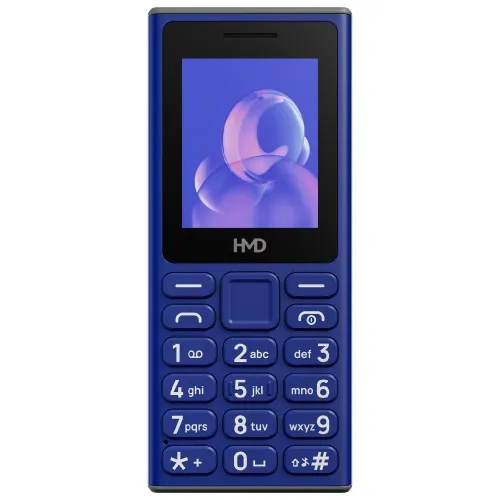 HMD 105 UPI enabled Keypad Phone | Auto call recording (Blue)