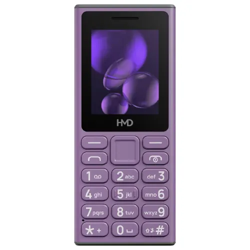HMD 105 UPI enabled Keypad Phone | Auto call recording (Purple)