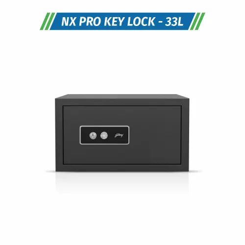 Godrej NX Pro Key Lock (33L) Home Locker (Ebony) 2 Godrej NX Pro Key Lock (33L) Home Locker (Ebony)