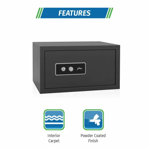 Godrej NX Pro Key Lock (33L) Home Locker (Ebony) 5 Godrej NX Pro Key Lock (33L) Home Locker (Ebony)