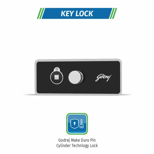 Godrej NX Pro Key Lock (33L) Home Locker (Ebony) 7 Godrej NX Pro Key Lock (33L) Home Locker (Ebony)