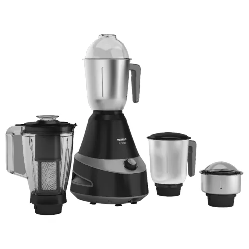 Havells Energia 750 Watt Mixer Grinder with 4 Jars, Powerful Motor, (Grey)