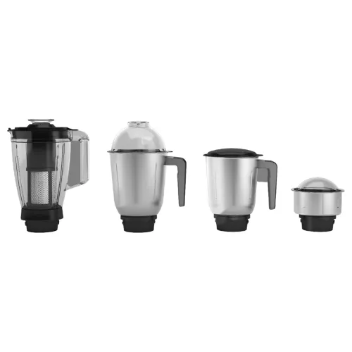 Havells Energia 750 Watt Mixer Grinder with 4 Jars, Powerful Motor, (Grey)