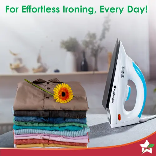 Wonderchef Crescent Electric Kettle 1.5 L and Swift Dry Iron for Cotton, Linen, Nylon, Silk (Combo) 4 Wonderchef Crescent Electric Kettle 1.5 L and Swift Dry Iron for Cotton, Linen, Nylon, Silk (Combo)