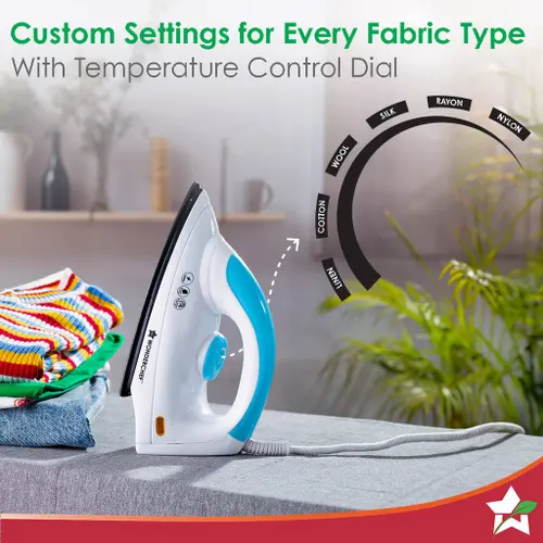 Wonderchef Crescent Electric Kettle 1.5 L and Swift Dry Iron for Cotton, Linen, Nylon, Silk (Combo) 6 Wonderchef Crescent Electric Kettle 1.5 L and Swift Dry Iron for Cotton, Linen, Nylon, Silk (Combo)