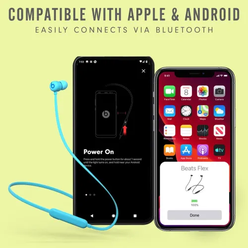 Beats Flex Wireless Magnetic Headphone With 12 Hours Playback,Class 1 Bluetooth (Flame Blue) 11 Beats Flex Wireless Magnetic Headphone With 12 Hours Playback,Class 1 Bluetooth (Flame Blue)