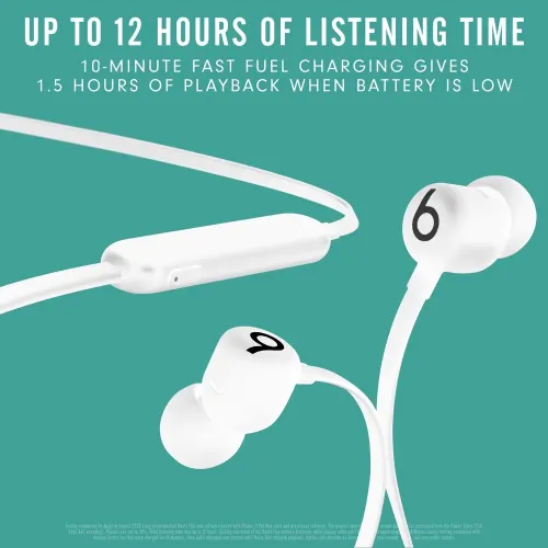Beats Flex Wireless Magnetic Headphone With 12 Hours Playback,Class 1 Bluetooth (Smoke Grey)
