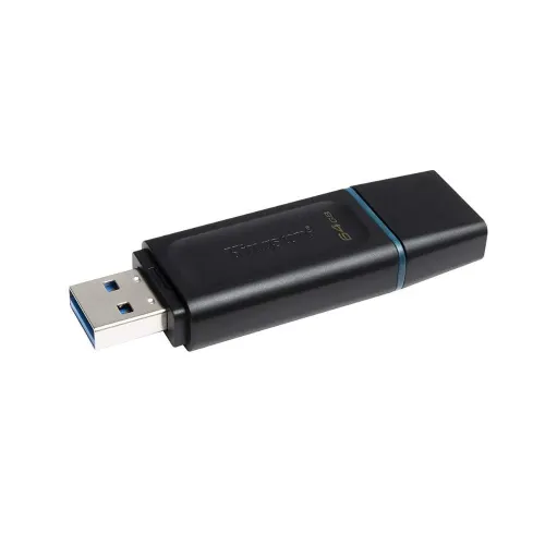 Kingston DataTraveler Exodia 64GB USB 3.2 Flash Drive (Black)