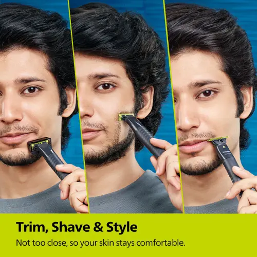 Philips One Blade Grooming Kit with Dual Protection Technology, Charcoal Grey (QP1624/10) 5 Philips One Blade Grooming Kit with Dual Protection Technology, Charcoal Grey (QP1624/10)