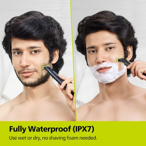 Philips One Blade Grooming Kit with Dual Protection Technology, Charcoal Grey (QP1624/10) 6 Philips One Blade Grooming Kit with Dual Protection Technology, Charcoal Grey (QP1624/10)