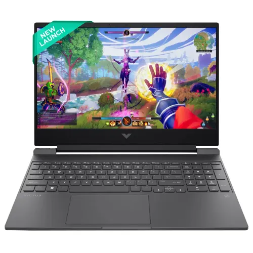 HP Victus Gaming Laptop (13th Gen Intel Core i5/ 16GB DDR4 RAM/ 512GB SSD/ 15.6 Inch (39.6 cm) FHD IPS Display/ 4GB-NVIDIA GeForce RTX 3050 Graphics/ Windows 11/ MS-Office) 15-fa2192TX