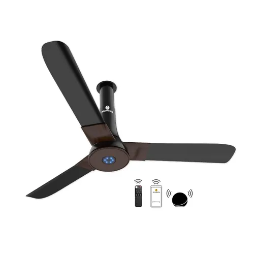 Atomberg Studio Smart Plus 1200 mm BLDC Ceiling Fan with IoT, Remote Control & LED Indicators | Earth Brown