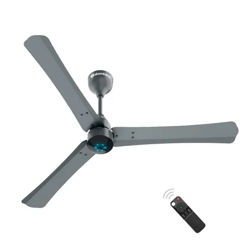 Atomberg Renesa Plus 1200 mm BLDC Ceiling Fan with Remote Control & LED Indicators | Sand Grey