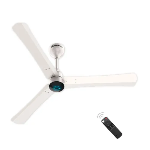 Atomberg Renesa Plus 1200 mm BLDC Ceiling Fan with Remote Control & LED Indicators | Pearl White