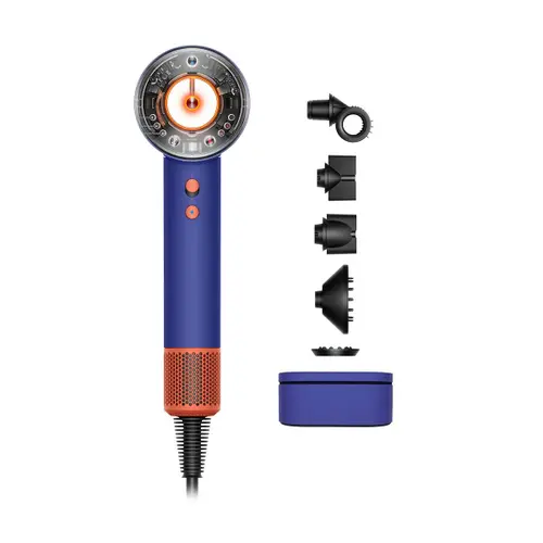Dyson Supersonic Nural 1380 W Hair Dryer with 4 Precise Heat Setting, Cool Blow, Negative Ionic Technology, (515160-01)