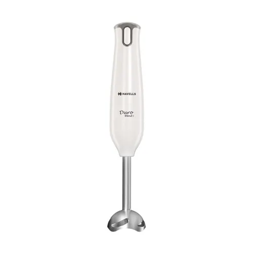 Havells Duroblend - S Detachable Stem 300 W Hand Blender with Multipurpose 304 SS blades for blending and pureeing (White)