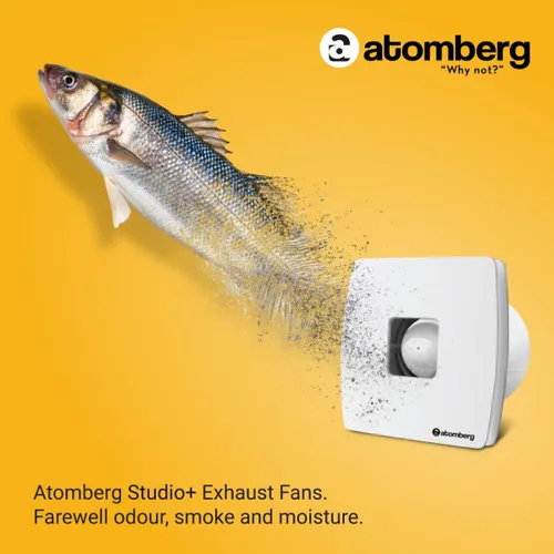 Atomberg Studio Plus 150mm BLDC motor Energy Saving Exhaust Fan | White 5 Atomberg Studio Plus 150mm BLDC motor Energy Saving Exhaust Fan | White