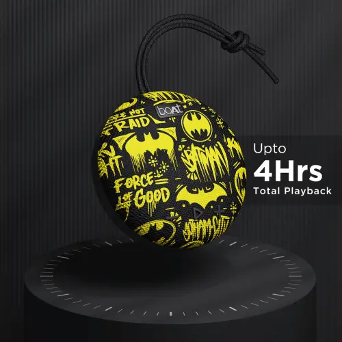 boAt Stone 190 DC Edition Bluetooth Portable speaker with IPX7 water & splash resistant (Knight Black) 4 boAt Stone 190 DC Edition Bluetooth Portable speaker with IPX7 water & splash resistant (Knight Black)