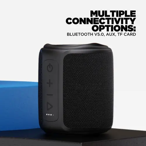 boAt Stone 350 with IPX7 Splash & Water Resistance, Up to 12H Nonstop Playtime, Bluetooth V5.0 + EDR (Black) 4 boAt Stone 350 with IPX7 Splash & Water Resistance, Up to 12H Nonstop Playtime, Bluetooth V5.0 + EDR (Black)