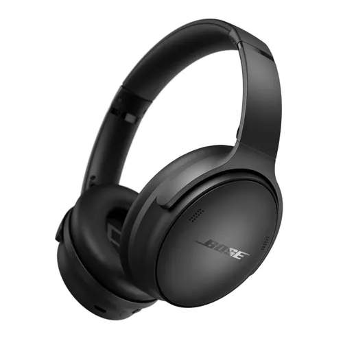 Bose Wireless Quietcomfort Headphones With Up to 24 Hours of Battery Life, Noise Cancellation (Black)