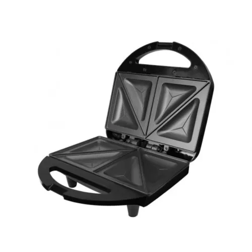 Maharaj Perfeito Plus Sandwich Maker with 750 Watts | Elegant Steel-Top Finish | XL Toast Plates (Black & Grey)
