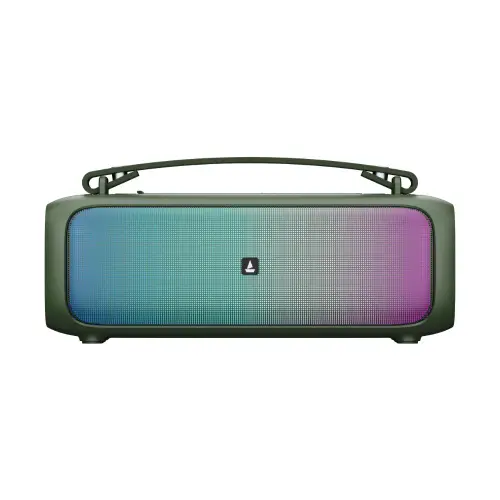 boAt Stone Beam Portable Bluetooth Speaker with 12W RMS Stereo Sound, Bluetooth v5.1, AUX, and USB (Pine Green)