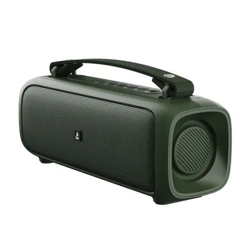 boAt Stone Beam Portable Bluetooth Speaker with 12W RMS Stereo Sound, Bluetooth v5.1, AUX, and USB (Pine Green)