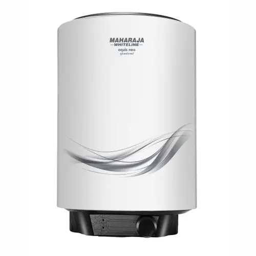 Maharaja Whiteline Aquis Neo 25L Storage Geyser With 8 Bar Working Pressure, Rust & Shock Proof Metal Body 2000 W (LINEA25L2KW)