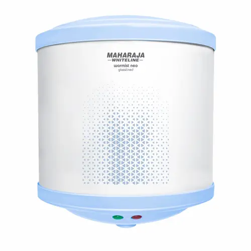 Maharaja Whiteline Warmist Neo 15L Storage Geyser With 8 Bar Working Pressure, Rust & Shock Proof Metal Body 2000 W (WARMISTNEOPLUS15L2KW)