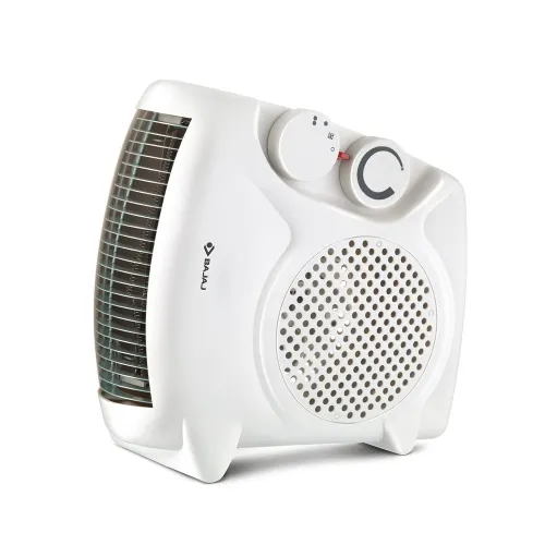 Bajaj Majesty RX10 Heat Convector Room Heater with Two Heat Setting | Adjustable Thermostat | Two Way Installation (White)
