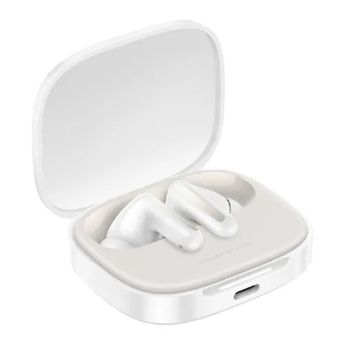 Redmi Buds 6, TWS Earbuds With up to 42 hours Playtime, AI ENC, 60ms Low Latency, Titan White