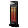 Havells Walthero 1000 Watt Carbon Heater with Dual Heat Setting | Oscillation Function (Black)