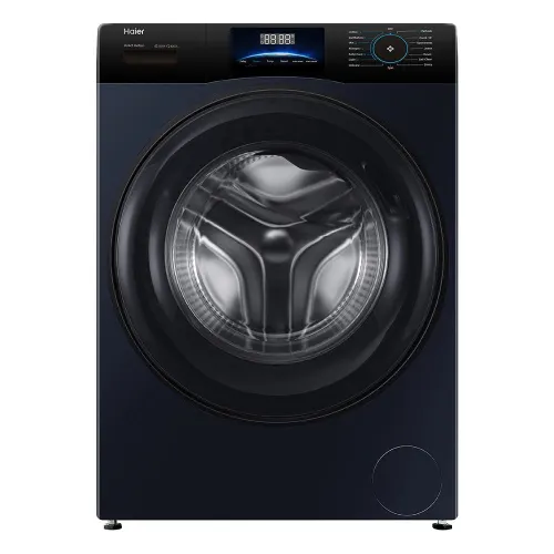 Haier 9 Kg Fully Automatic Front Load Washing Machine with Super Drum | Direct Motion Motor | PuriSteam (HW90-DM14929EBKF, Black)