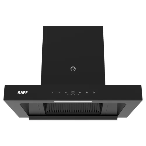 KAFF CASTO 60 DC Chimney with 60cm 1480m3/hr Ducted Auto Clean Wall Mounted | BLDC motor (Black)