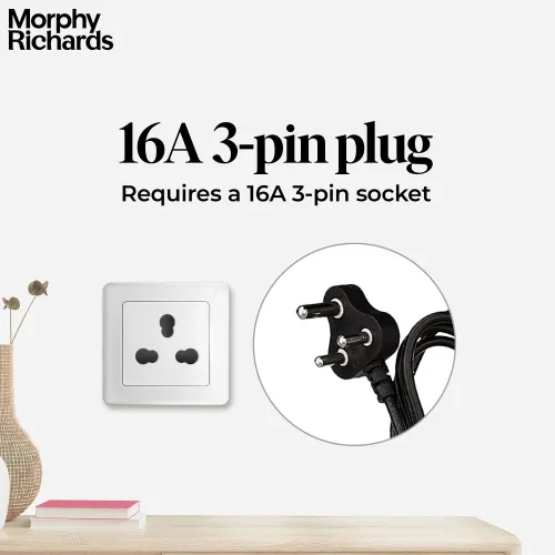 Morphy Richards OFR 9F Room Heater with 2 Heat Settings | Adjustable Thermostat | 2400 Watts Power (White)