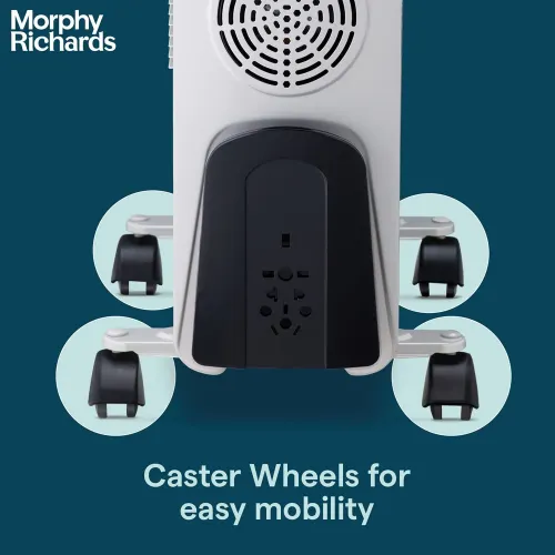 Morphy Richards OFR 9F Room Heater with 2 Heat Settings | Adjustable Thermostat | 2400 Watts Power (White) 6 Morphy Richards OFR 9F Room Heater with 2 Heat Settings | Adjustable Thermostat | 2400 Watts Power (White)