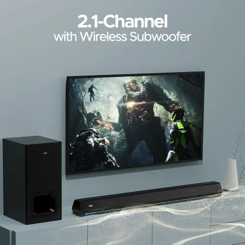 boAt Aavante Bar Maven Pro 2.1CH, 320W Multi-Connectivity Soundbar (Black) 4 boAt Aavante Bar Maven Pro 2.1CH, 320W Multi-Connectivity Soundbar (Black)