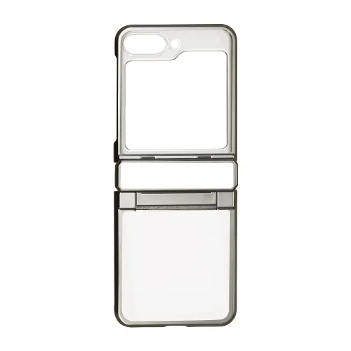 Alfred Victor Samsung Flip 5 Hard Shell Case (Silver)