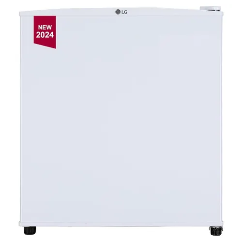 LG 43 Litres 1 Star Single Door Mini Refrigerator with Anti-Bacterial Gasket | Door Basket | Polypropylene Shelf | Pocket Handle (Super White)
