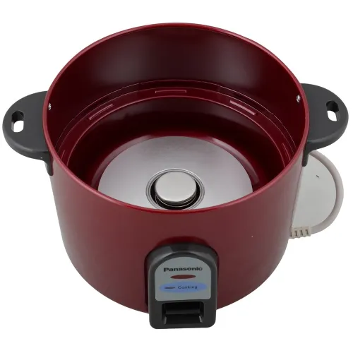 Panasonic SR-WA10E(Z9) Electric Rice Cooker with 1 Litre cooking capacity | Automatic cooking (Red)