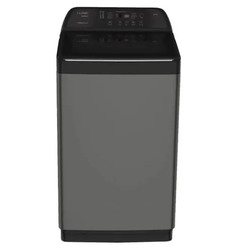 Lloyd 10 Kg 5 Star Fully Automatic Top Load Washing Machine with 10 Wash Programs | 8 i-Sense Technology | Child Lock | Puro Drum (GLWT105ESOIG, Grey)