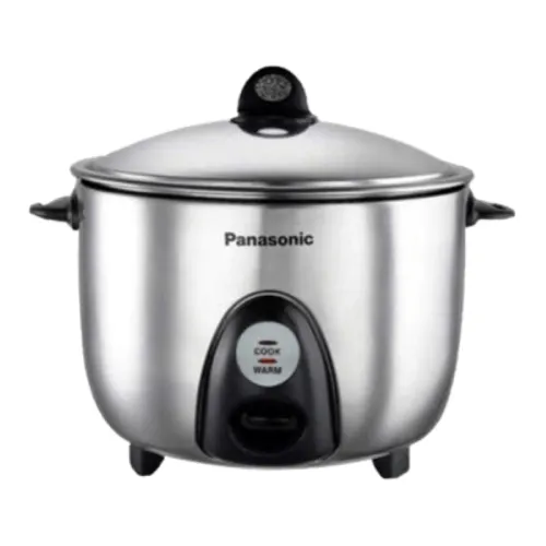 Panasonic Stainless Steel Automatic Electric Rice Cooker with 1.8 Liter | â?00 Watts (Silver)