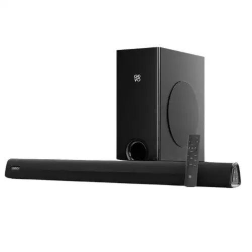 GOVO GoSurround 750 Pro 2.1 CH Soundbar with 160W, BT v5.3, Mega Bass, 3 Equalizer Modes, Multiple Connectivity (HDMI, AUX, USB, OPT) - Black