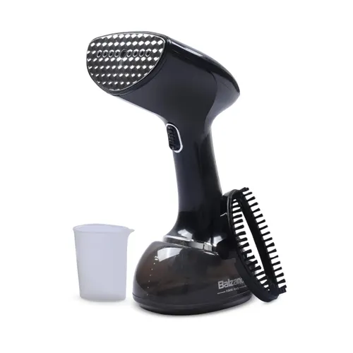 Balzano Portable Handheld 1700W Garment Steamer with 360ml Tank | 30s Heat-Up | 28g Continuous Steam | Horizontal/Vertical Use | Easy Refill (Black)