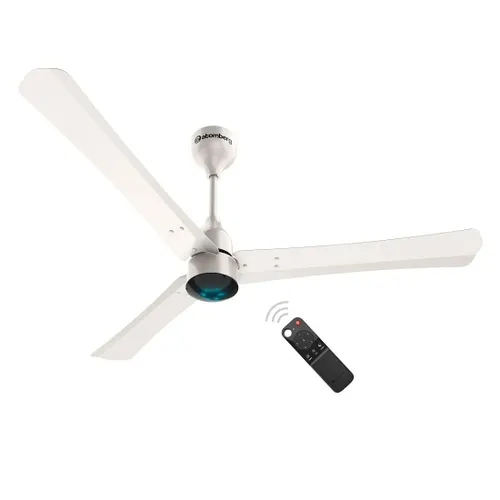 Atomberg Renesa Smart Plus 1200 mm BLDC Ceiling Fan with IoT, Remote Control & LED Indicators | Pearl White