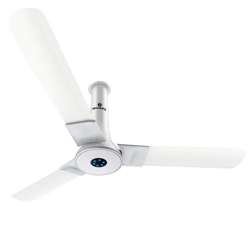 Atomberg Studio Smart Plus 1200 mm BLDC Ceiling Fan with IoT, Remote Control & LED Indicators | Marble White