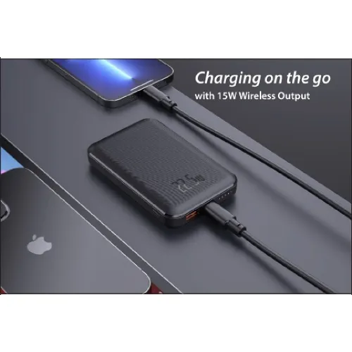 Muvtech Airmag Lite Pro 10000mAh Power Bank, Black 3 Muvtech Airmag Lite Pro 10000mAh Power Bank, Black