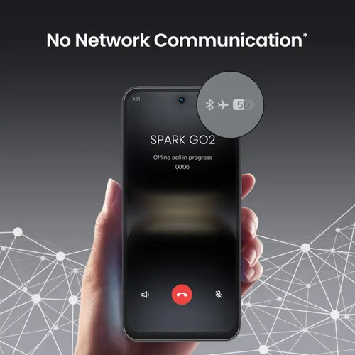 Tecno Spark Go 2 4G (4GB RAM, 64GB Storage) | Unisoc T7250 | 5000mAh Battery | Smarter with Tecno AI | Ink Black 6 Tecno Spark Go 2 4G (4GB RAM, 64GB Storage) | Unisoc T7250 | 5000mAh Battery | Smarter with Tecno AI | Ink Black